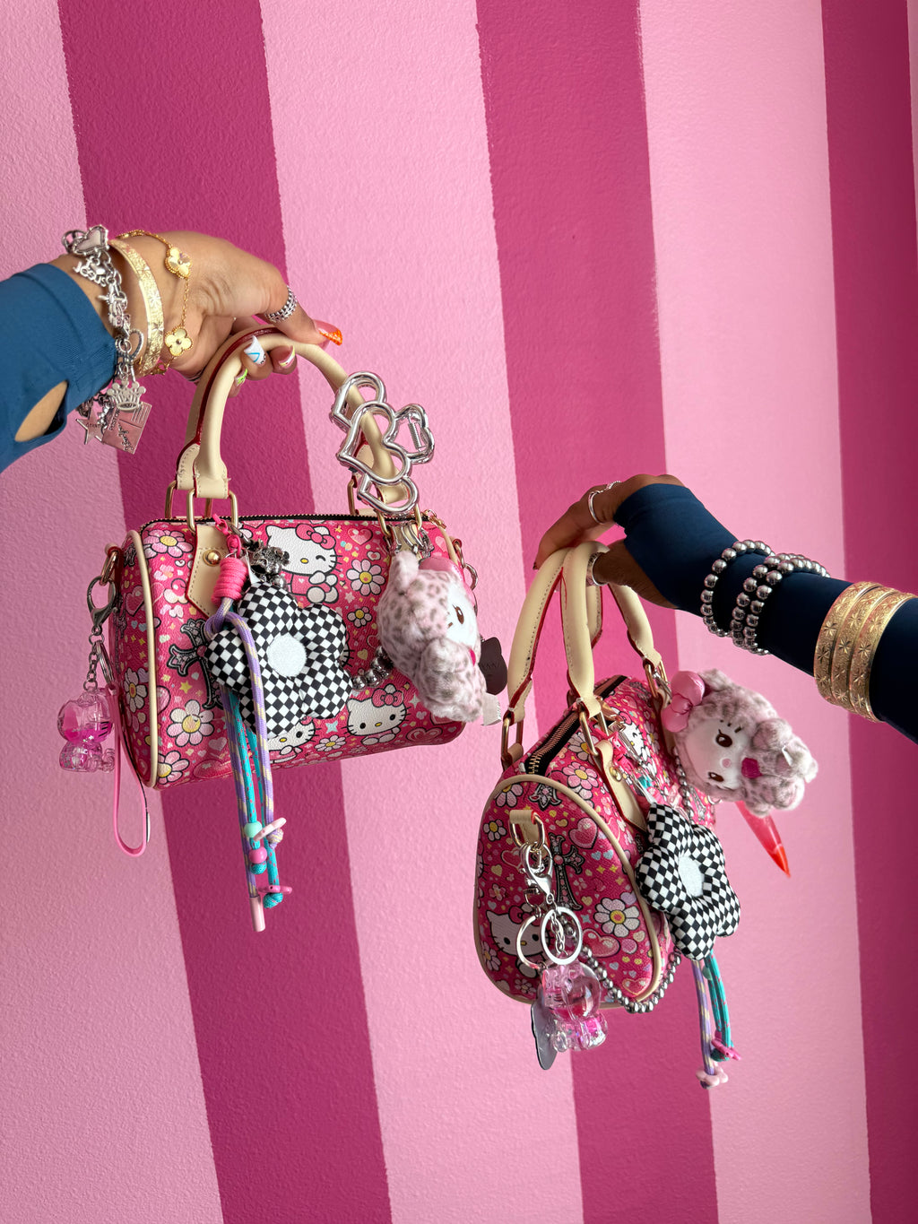 Flower Bag Charm