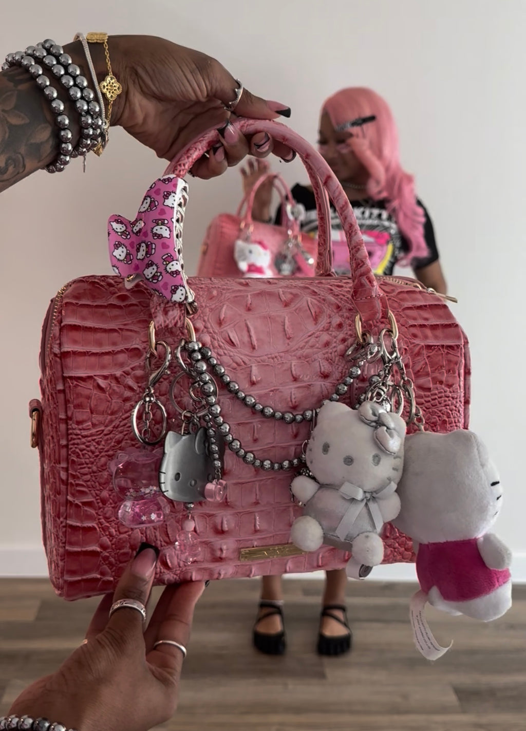 pink croc speedy