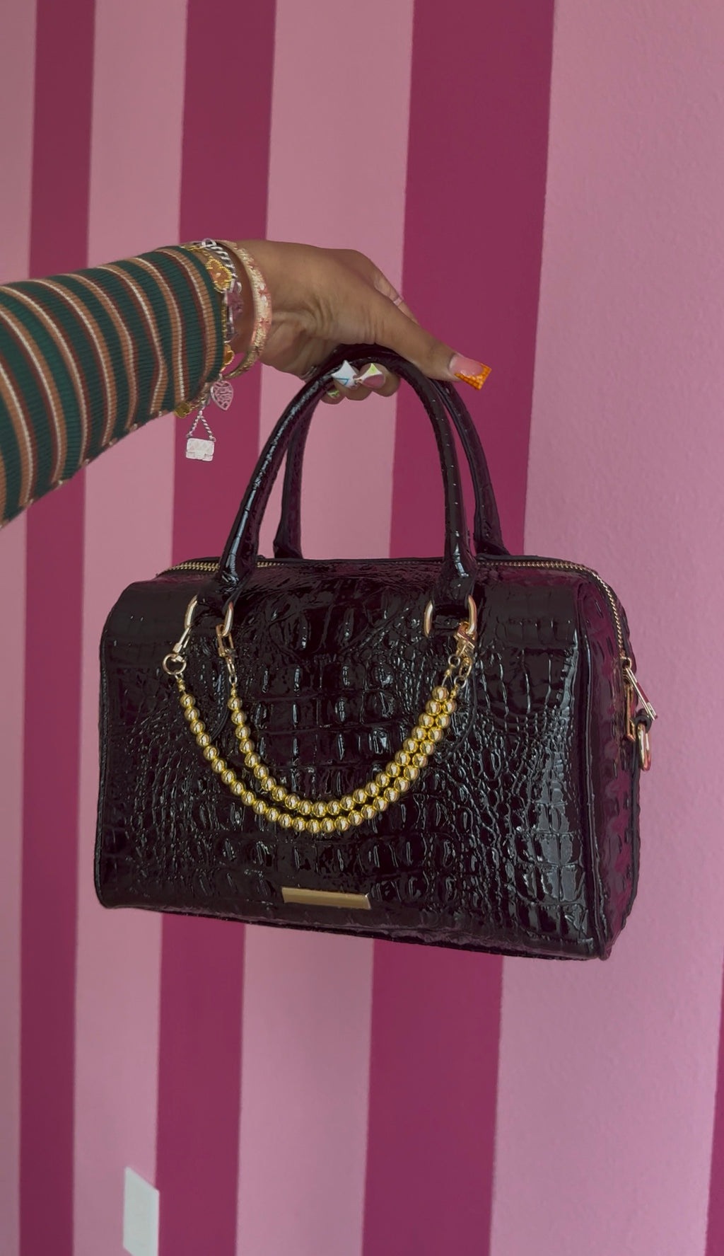 black croc speedy