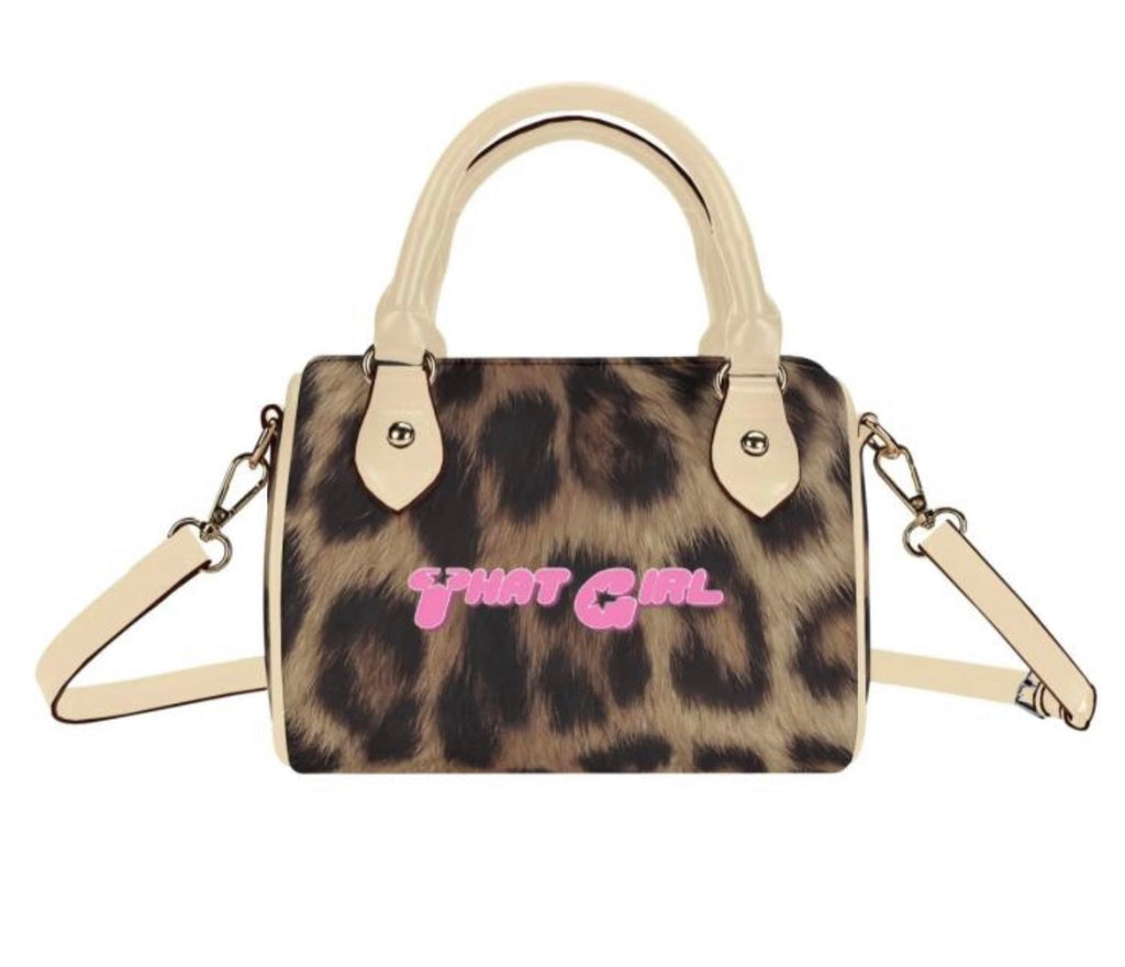 That girl cheetah bag