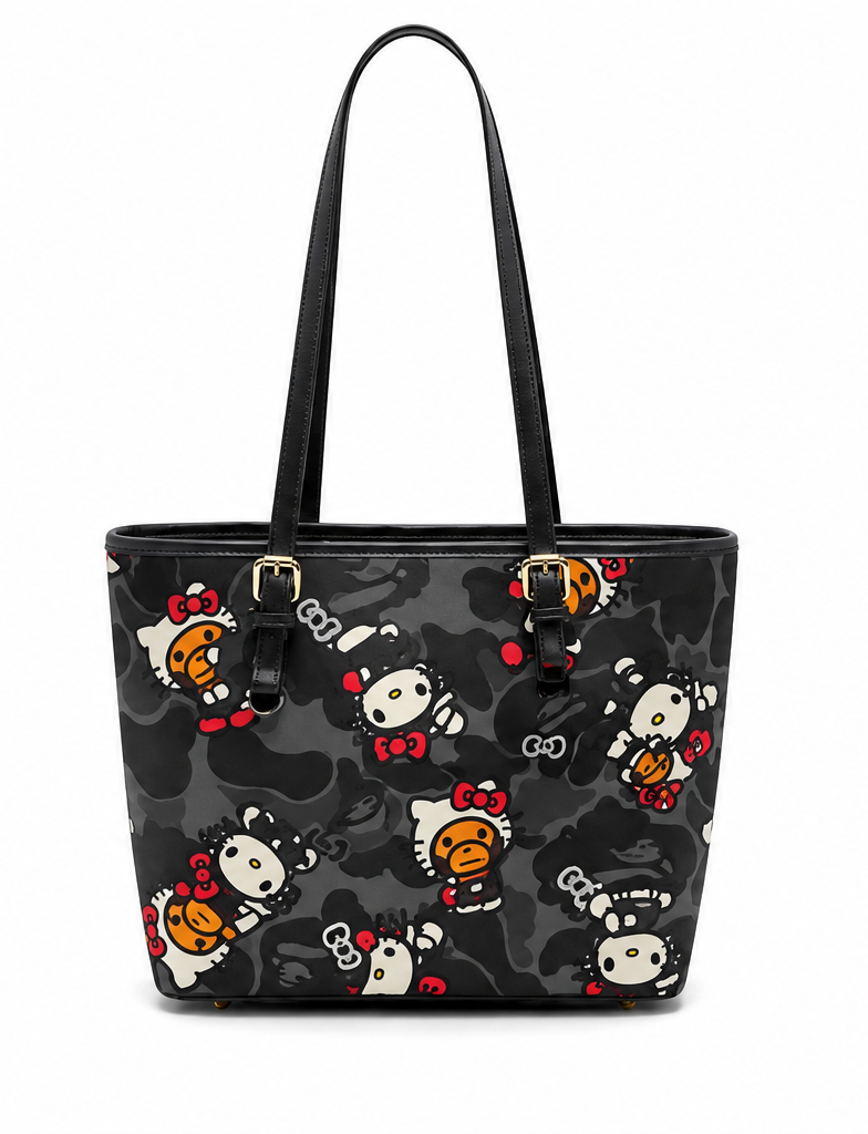 Mini Grey Camo HKxBape Tote BaG